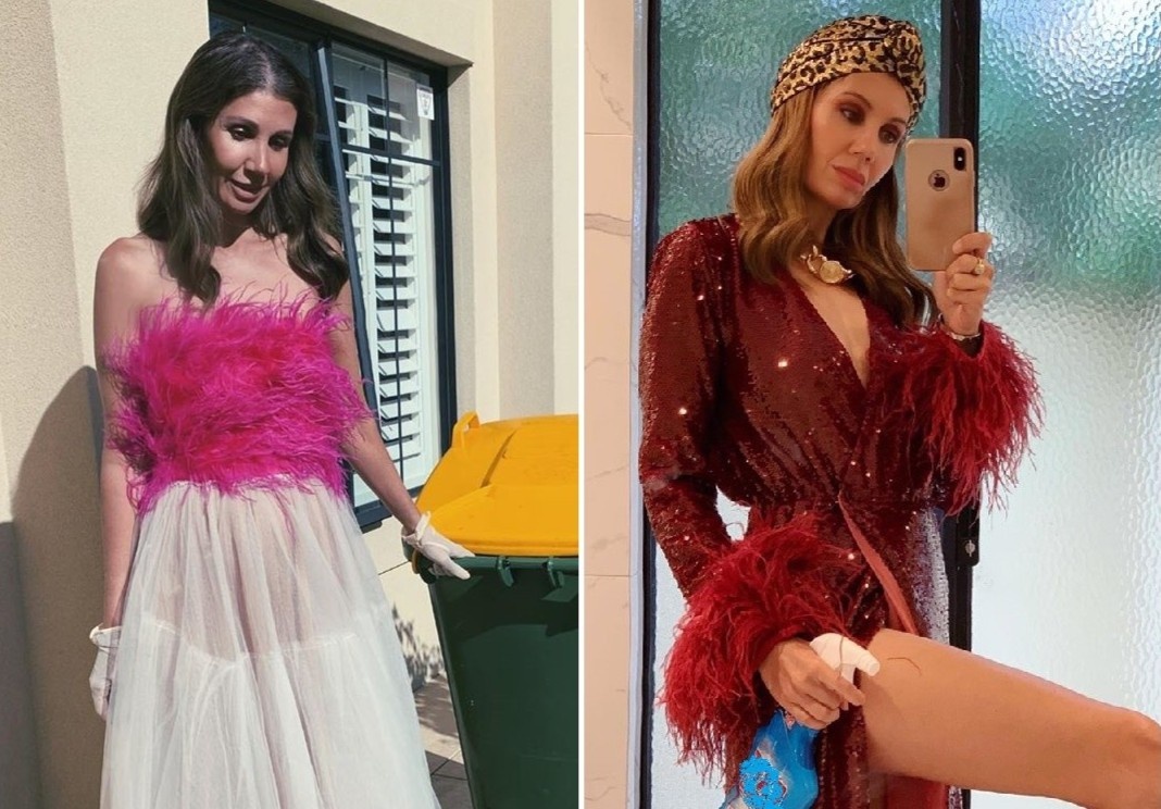 Nguoi phu nu mac hang hieu nghin USD chi de di do rac, nau an hinh anh