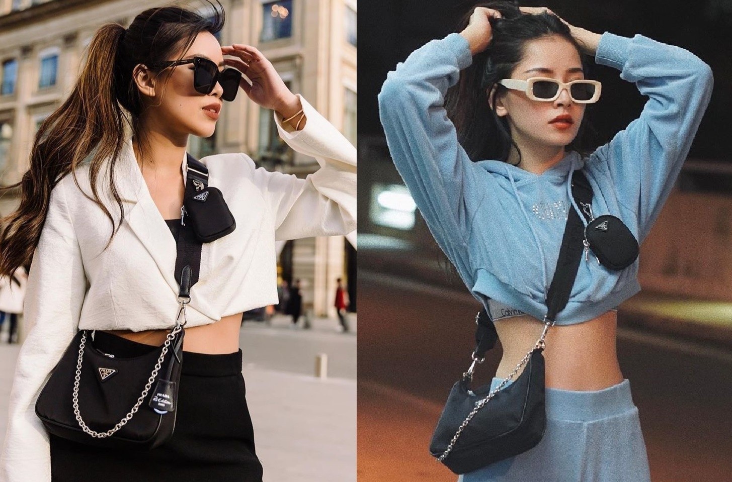 Tui xach Prada 1.220 USD khien Tien Nguyen, Chi Pu phai mua ngay hinh anh