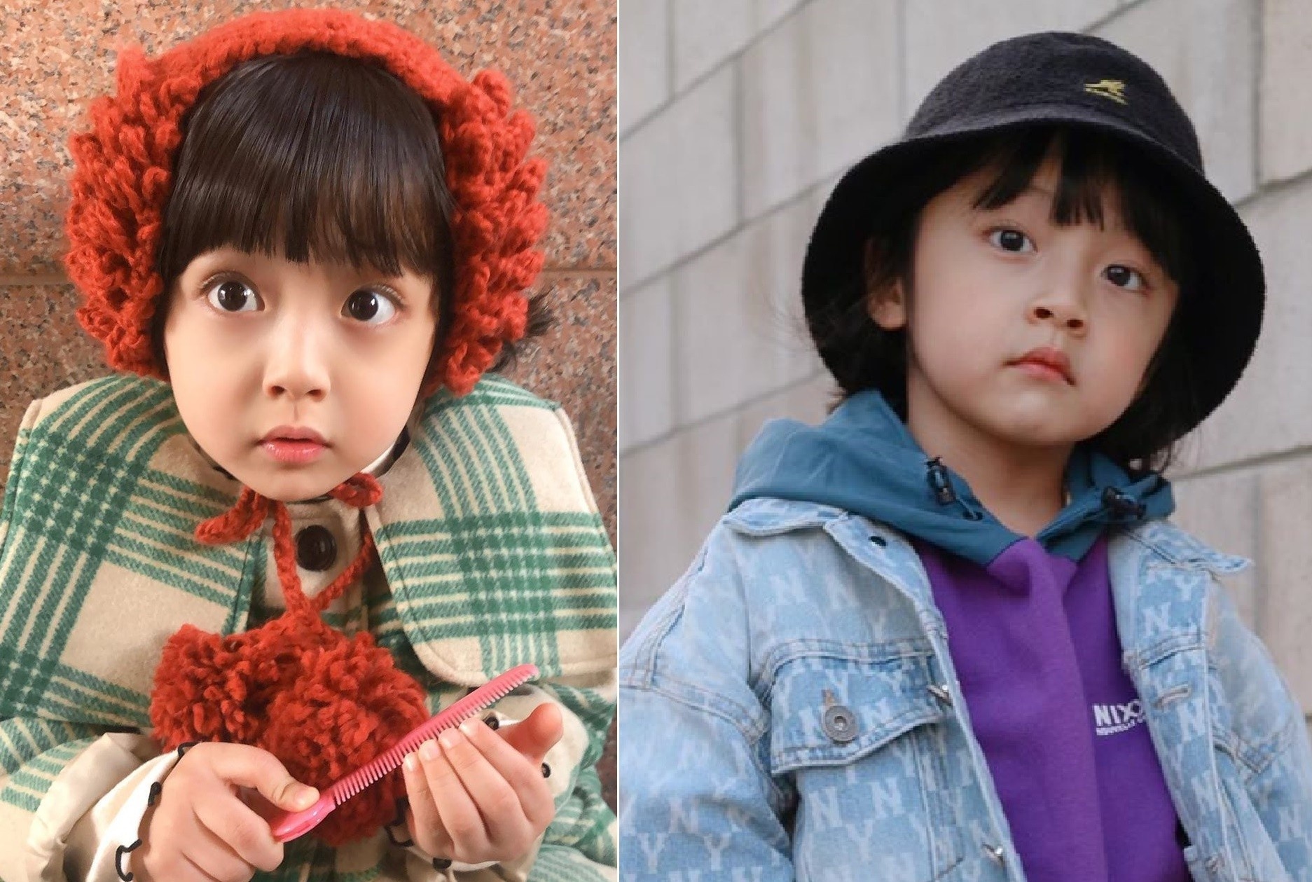 Be trai dong vai con gai Kim Tae Hee co the mac dep moi kieu do hinh anh