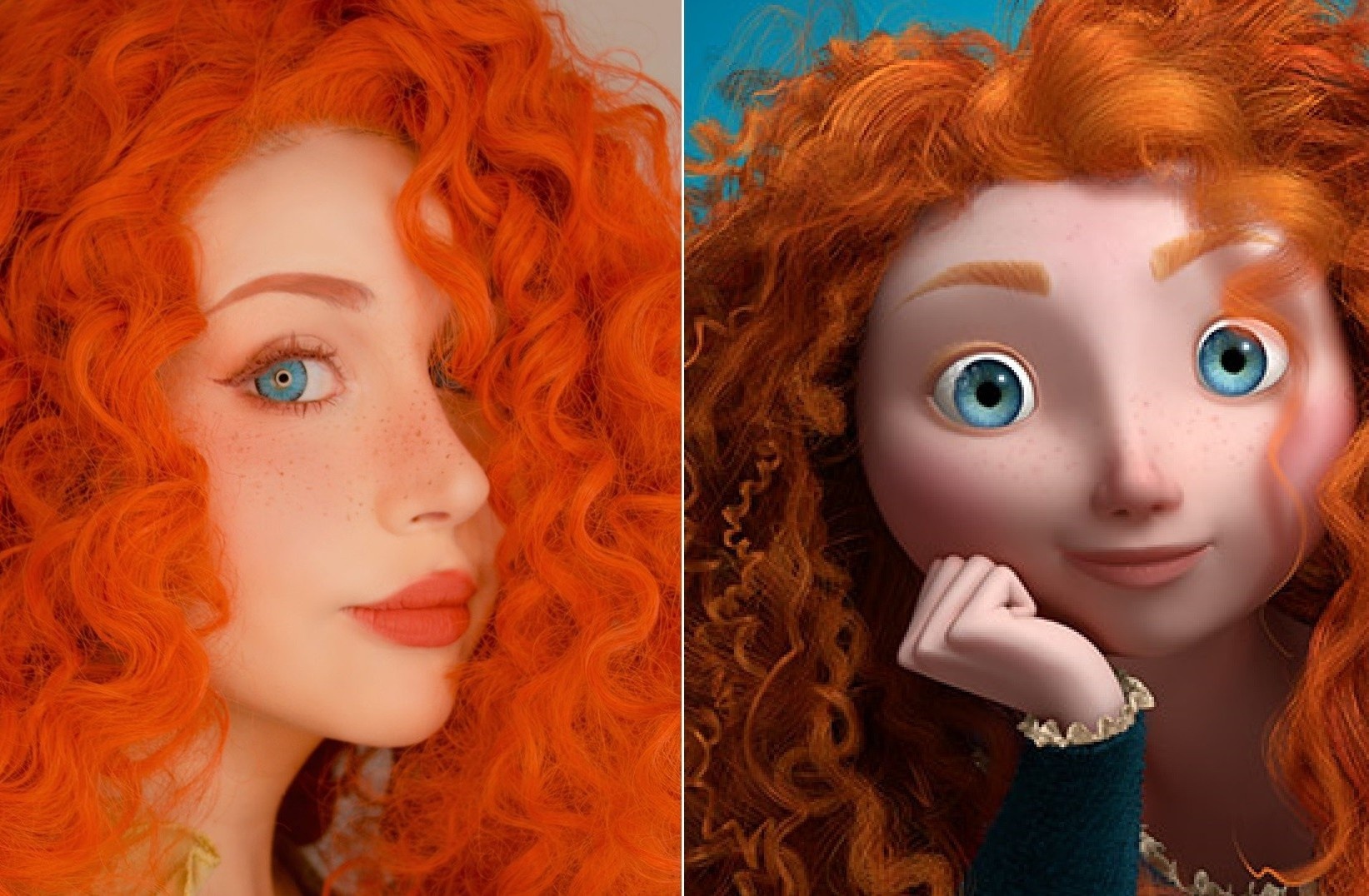 9X noi tieng nho trang diem giong het cong chua Disney hinh anh