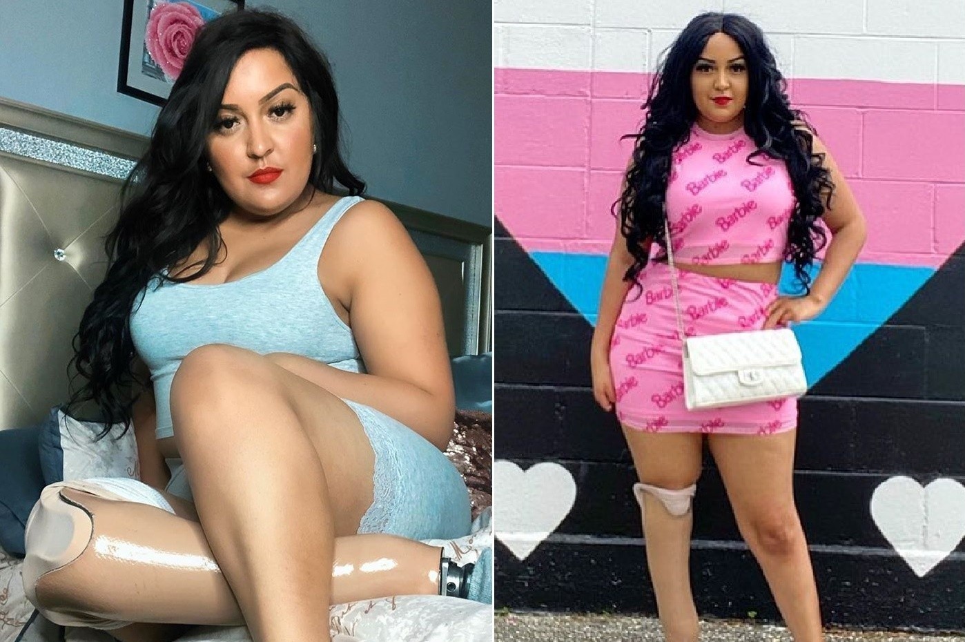 Co gai cut chan van tro thanh nguoi mau noi tieng hinh anh