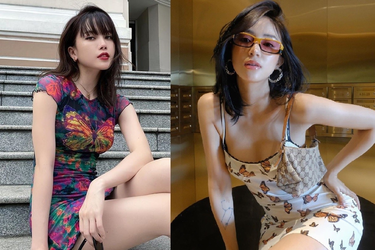 Thieu Bao Tram va dan my nhan Viet dang lang xe vay ao hinh canh buom hinh anh