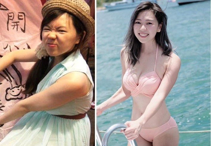 Co gai Trung Quoc tiet lo 5 cach de giam 13 kg trong 6 thang hinh anh