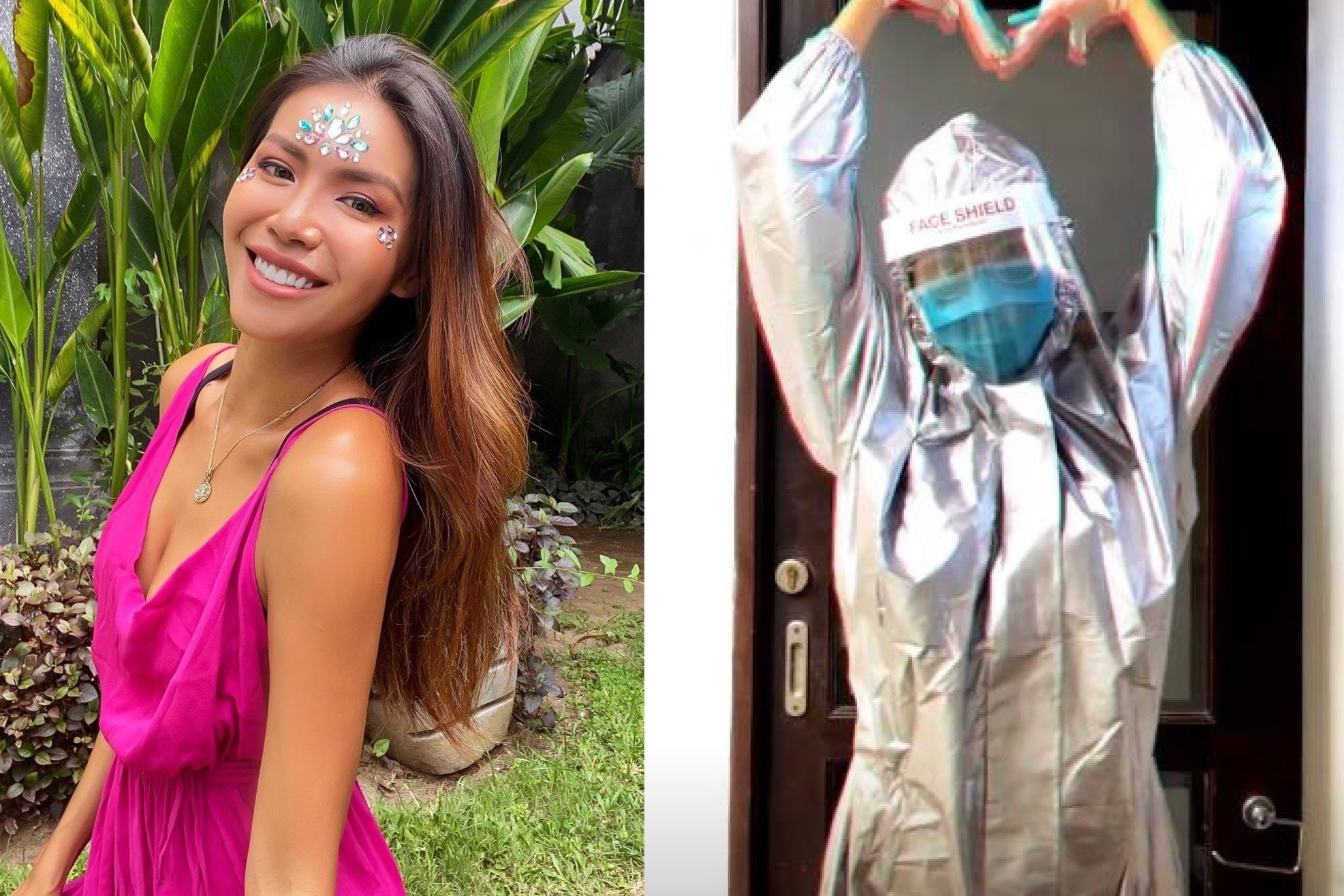 Minh Tu mac do bao ho chuan bi ve nuoc sau 4 thang o Bali hinh anh