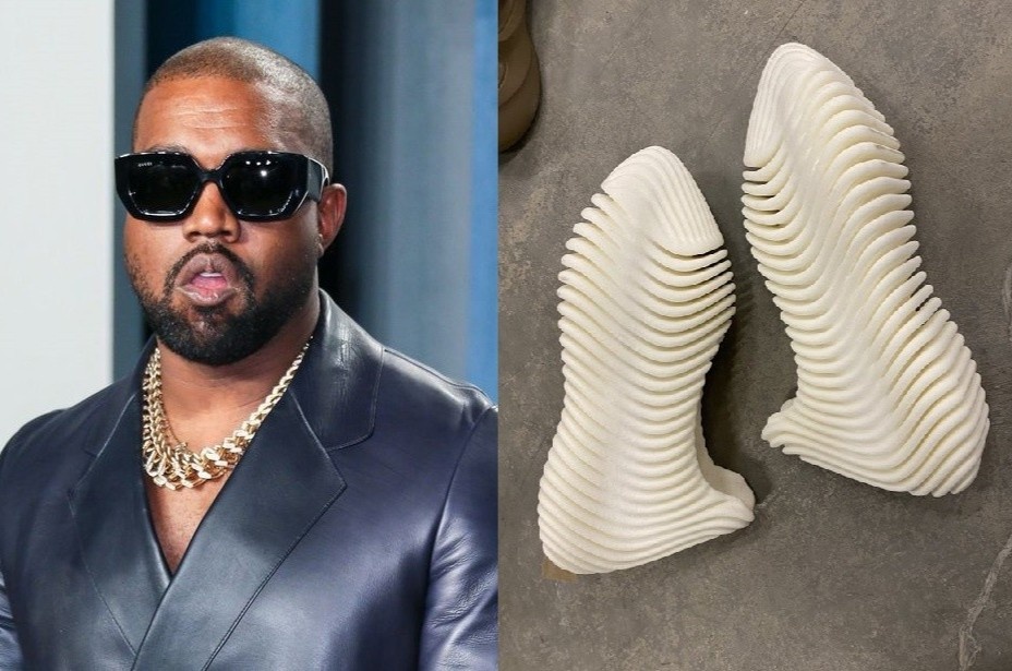 Giay Yeezy moi trong giong xien khoai tay chien, xuong ca? hinh anh