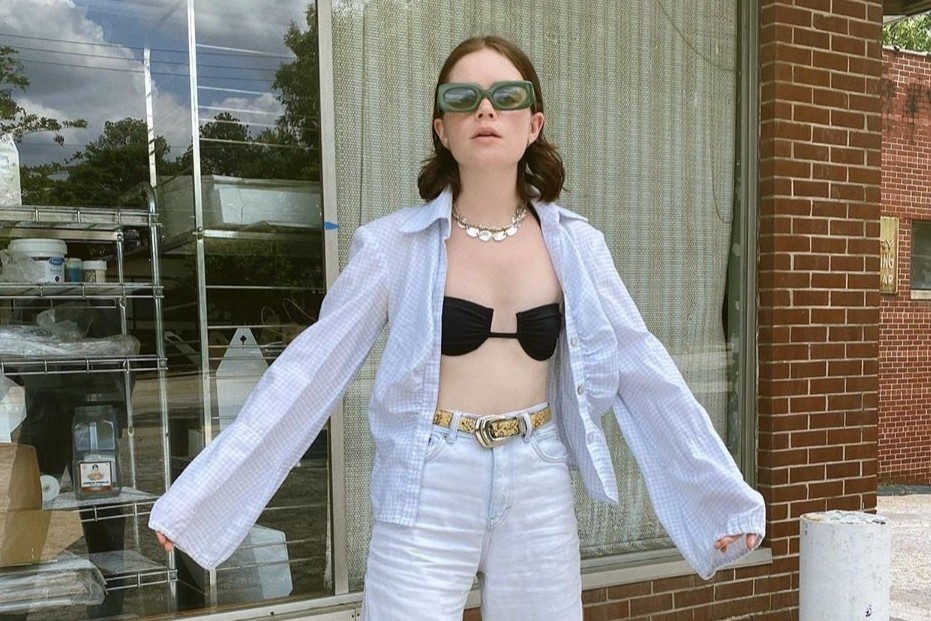 Nguoi mau Gucci cao 1,55 m mac do ton dang bang cach nao? hinh anh