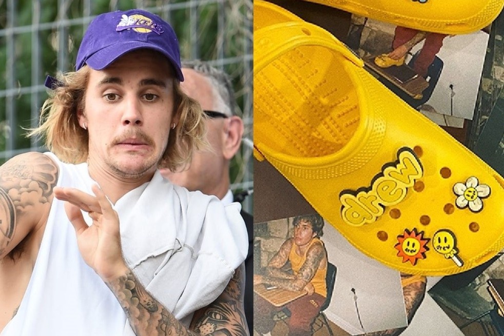 Justin Bieber va Crocs ban giay so luong gioi han hinh anh