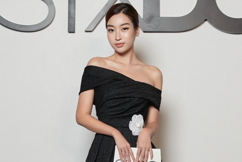 Hoa hau Do My Linh va dan my nhan khoe dang goi cam hinh anh