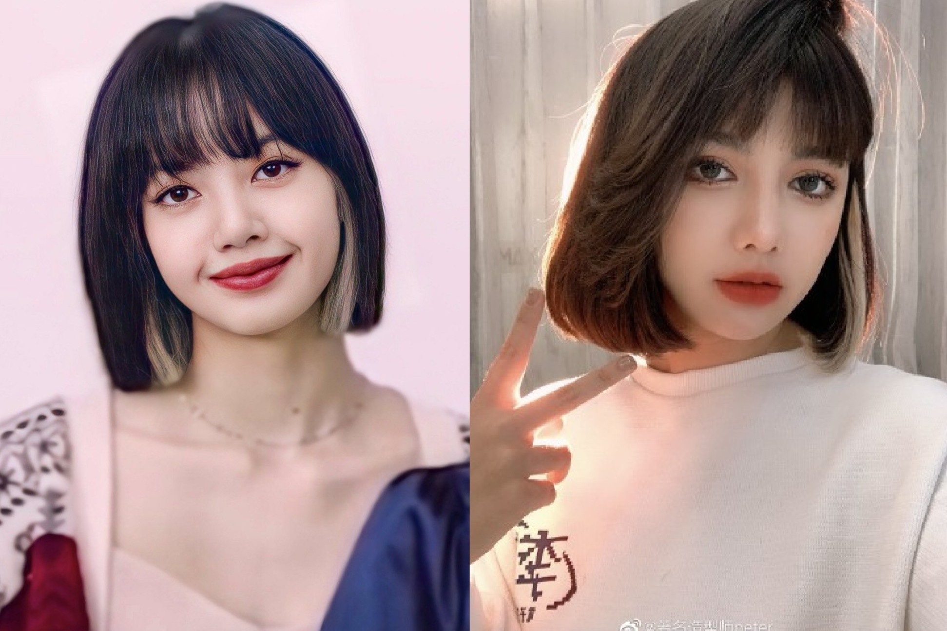 Gioi tre Trung Quoc ro mot cat toc giong Lisa hinh anh