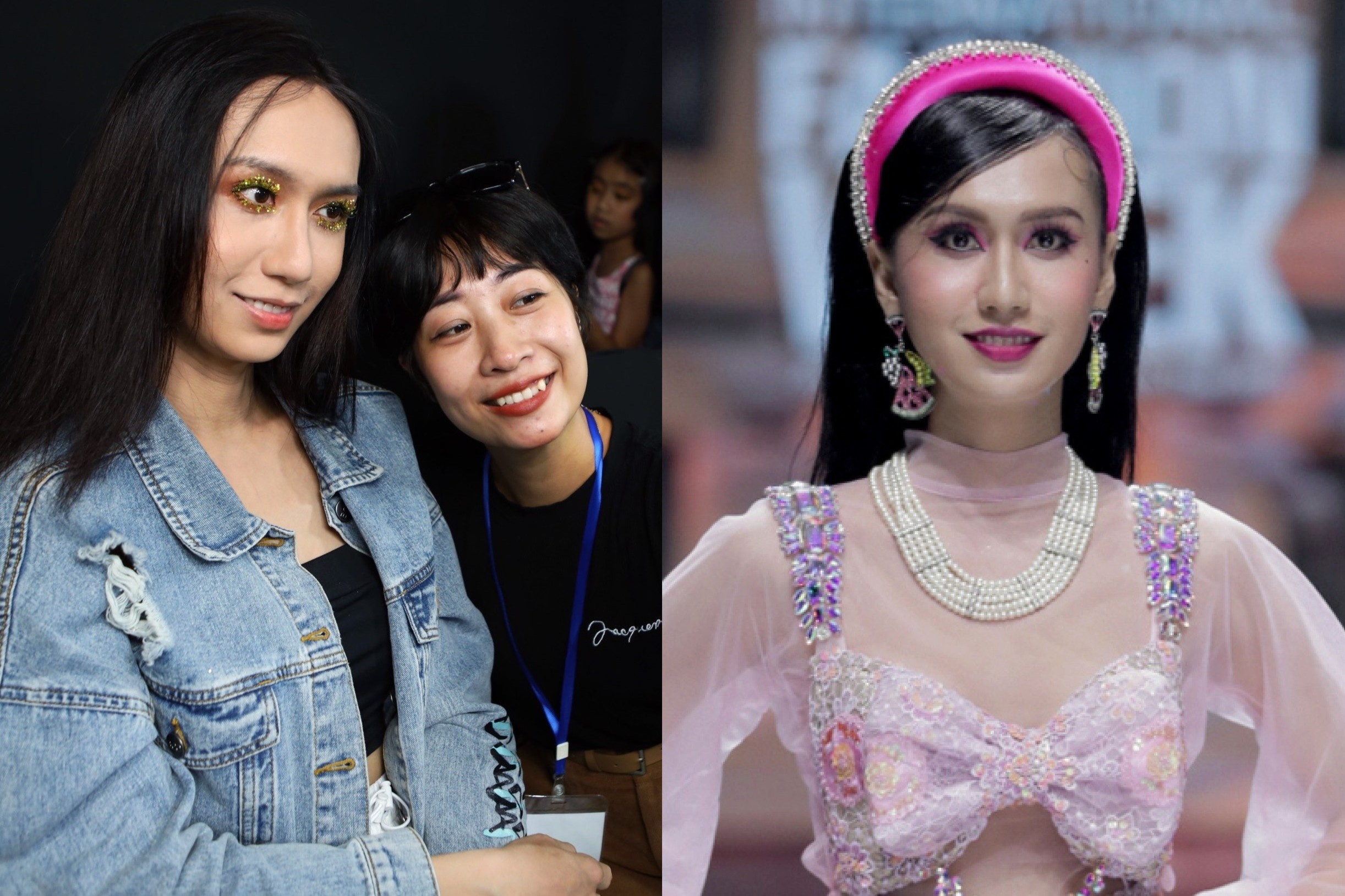 Su khac biet cua dan sao truoc va sau khi dien thoi trang hinh anh