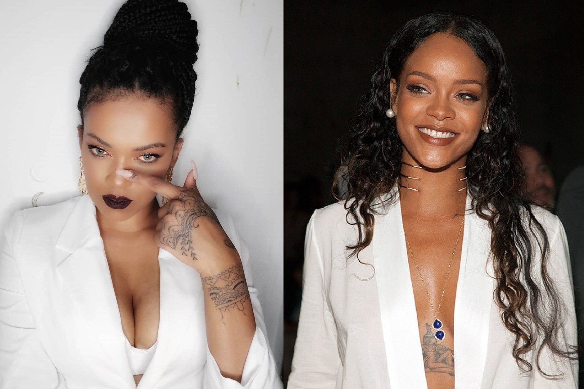 Co gai chuyen mao danh Rihanna hinh anh