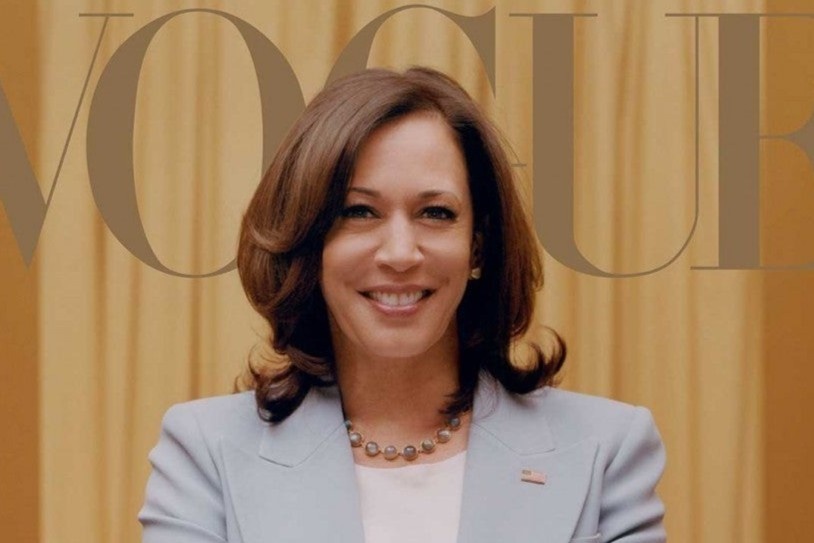 Tong bien tap Vogue giai thich ve anh chup ba Kamala Harris hinh anh