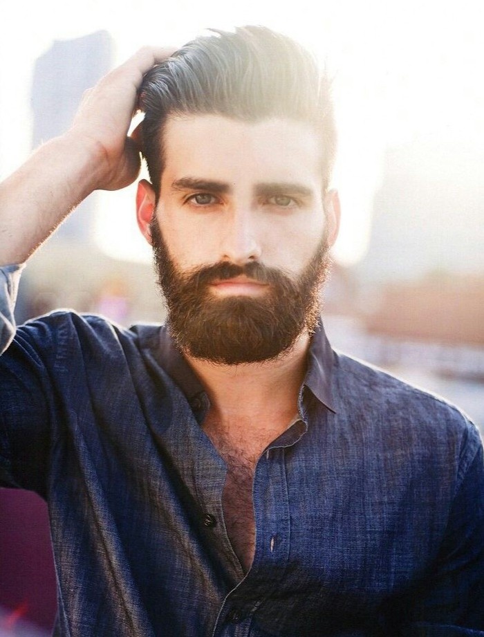 người mẫu để râu quyến rũ ảnh 10 nguoi mau de rau quyen ru anh 10