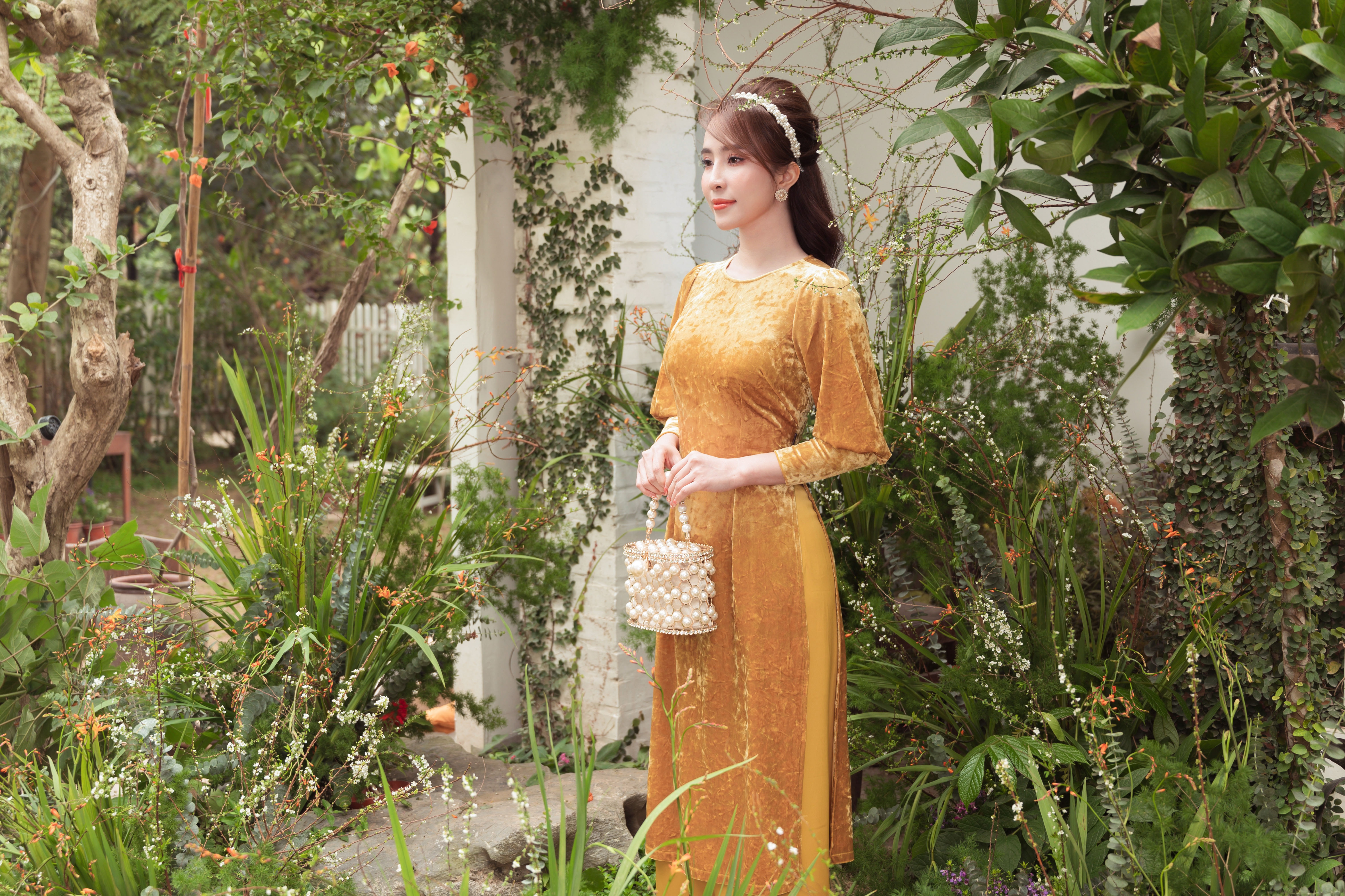 ao dai tet anh 1