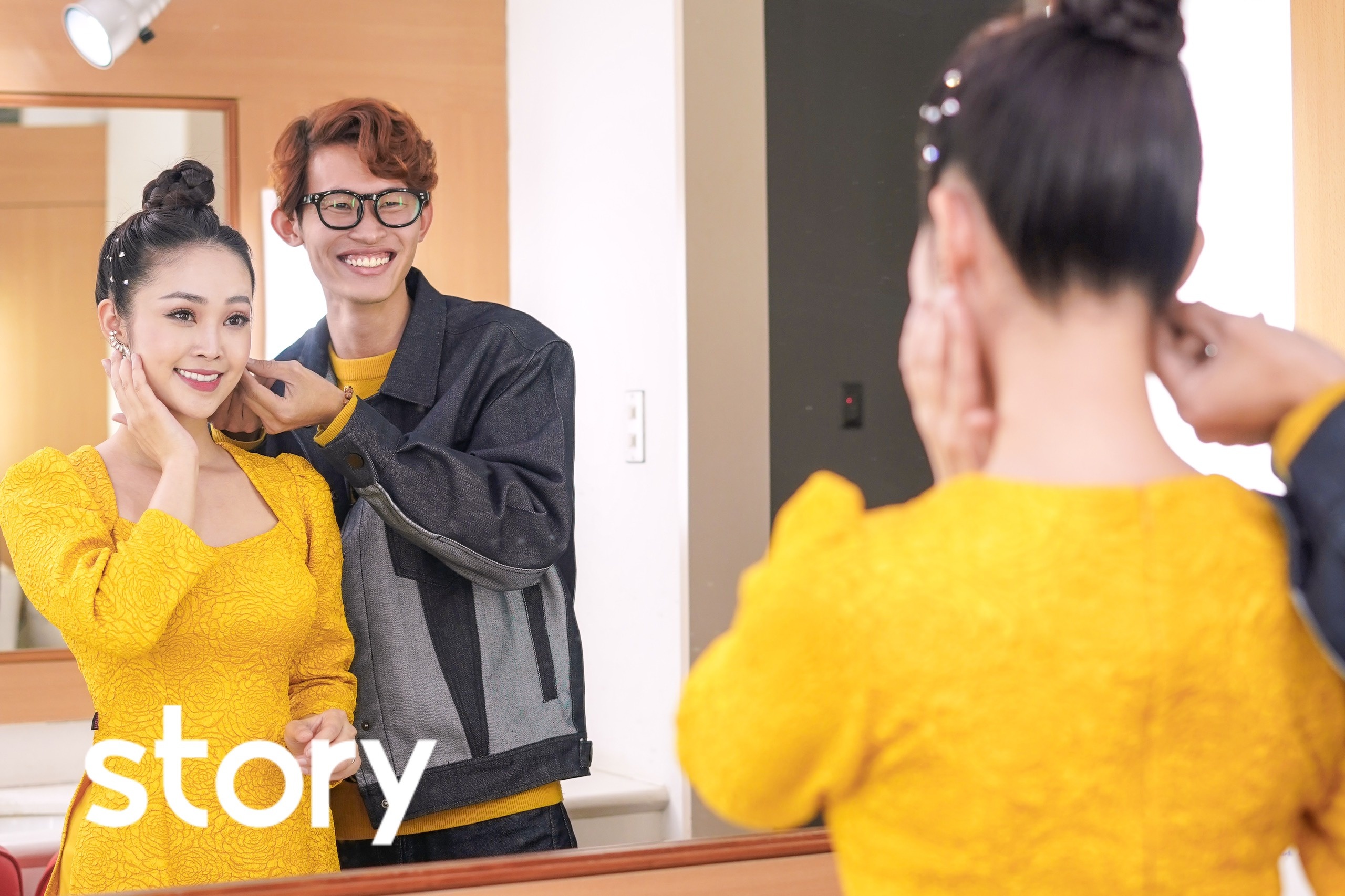 Ngay lam viec tu 5h30 sang voi nguoi noi tieng cua stylist Ha Noi hinh anh