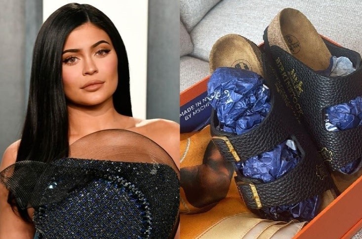 Kylie Jenner khoe doi dep duoc cat tu tui Hermes Birkin hinh anh