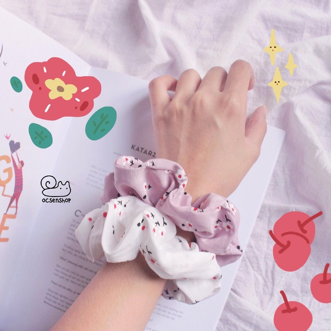 cach tao kieu toc voi scrunchie anh 1