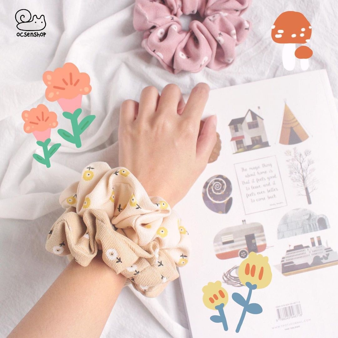 cach tao kieu toc voi scrunchie anh 2