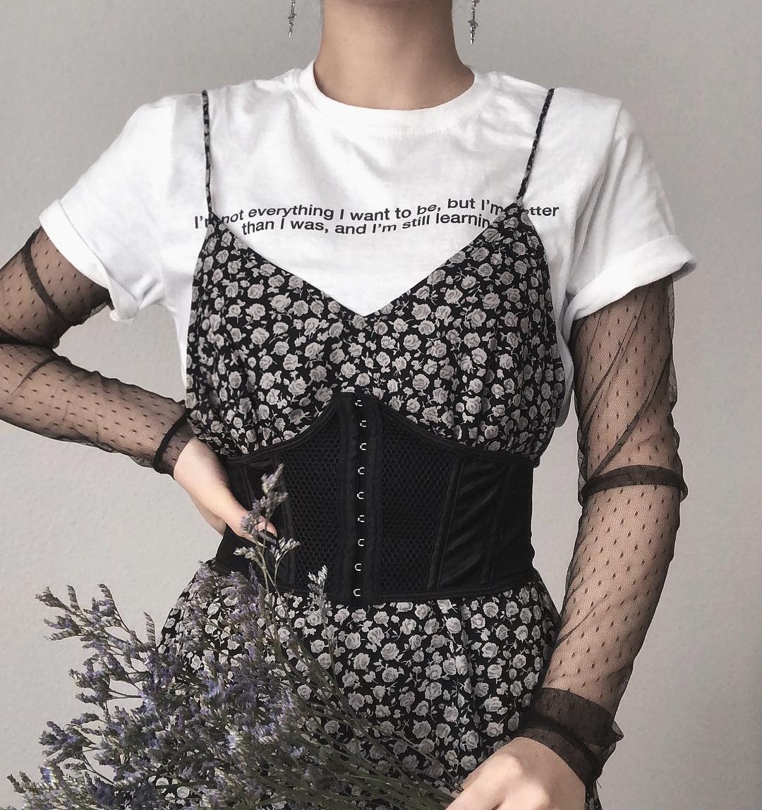 cách mặc corset đẹp ảnh 12 cach mac corset dep anh 12