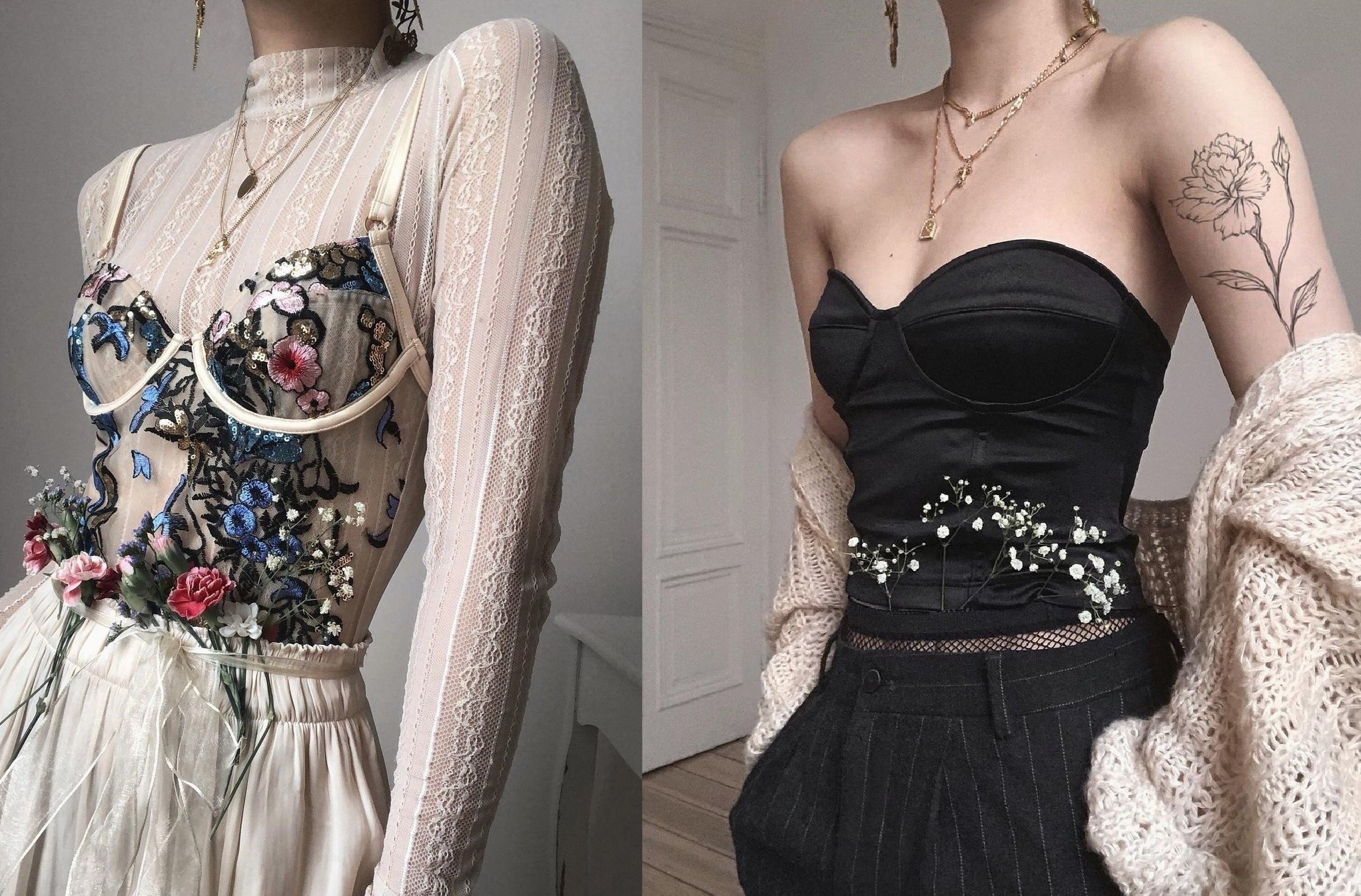 7 cach mac ao corset dep cho nu gioi hinh anh