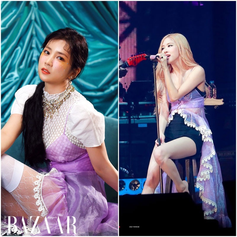 rosé mặc đụng hàng miley cyrus ảnh 5 rose mac dung hang miley cyrus anh 5