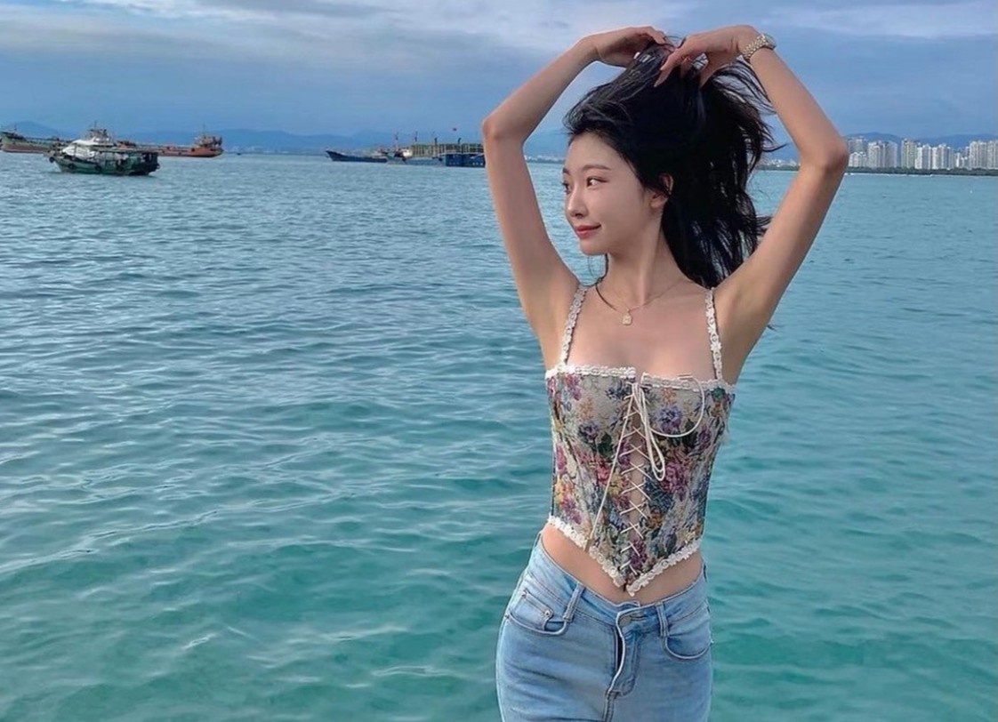 mac ao corset dep anh 1