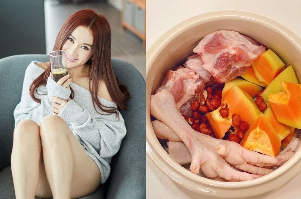 Dien vien Trung Quoc chi cach nau canh de dep da hinh anh