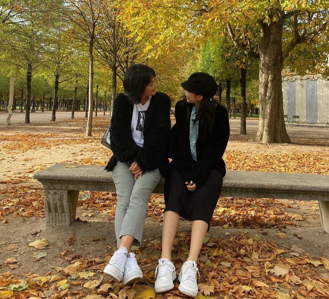 me Jennie mac dep anh 1