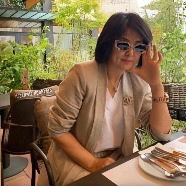 mẹ Jennie mặc đẹp ảnh 5 me Jennie mac dep anh 5