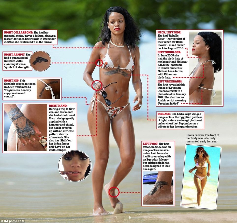 hình xăm của rihanna ảnh 1 hinh xam cua rihanna anh 1