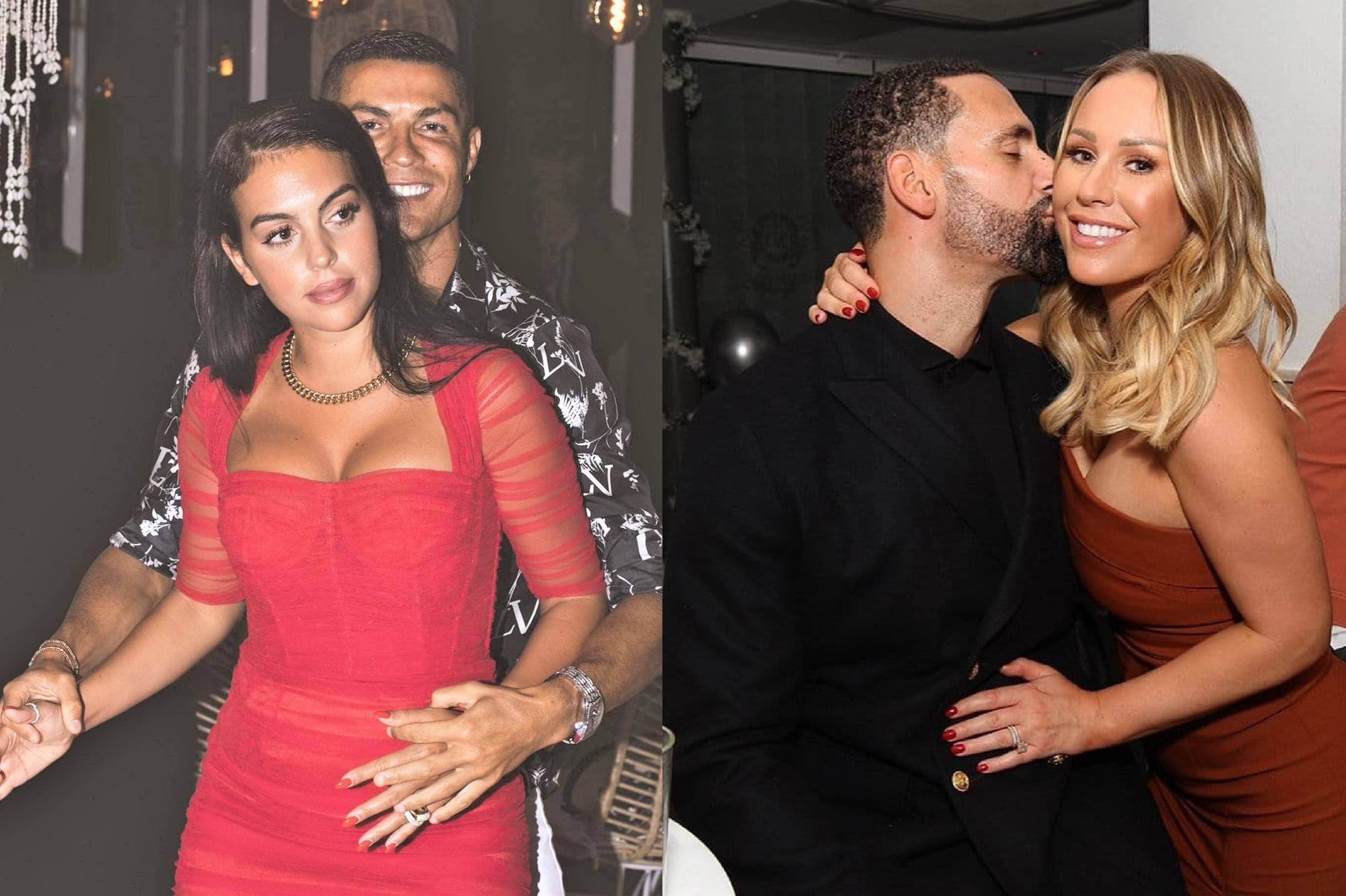 Ban gai Ronaldo va dan WAGs duoc tang nhan dat gia hinh anh