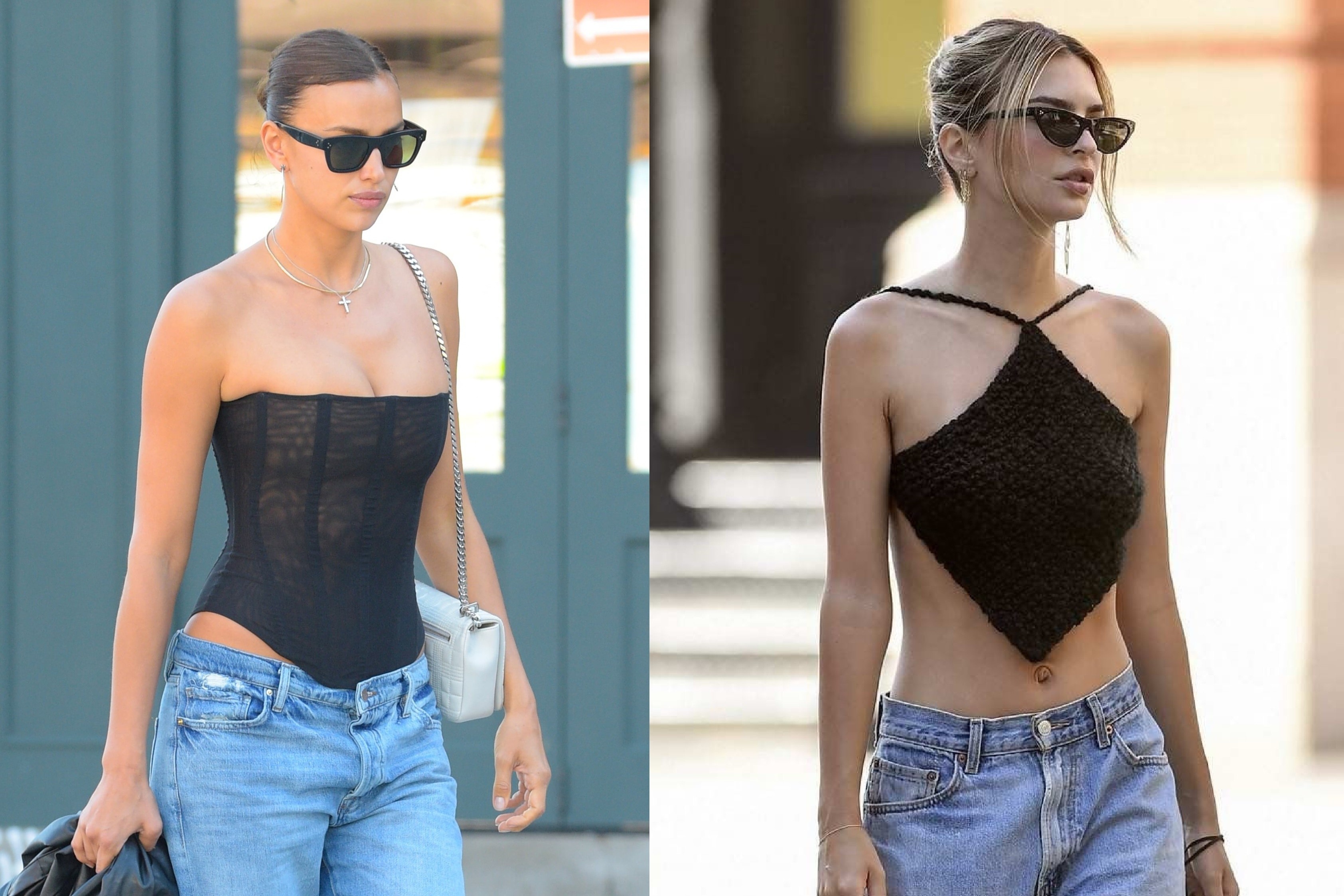 Irina Shayk, Jennie thich mac quan cap tre hinh anh