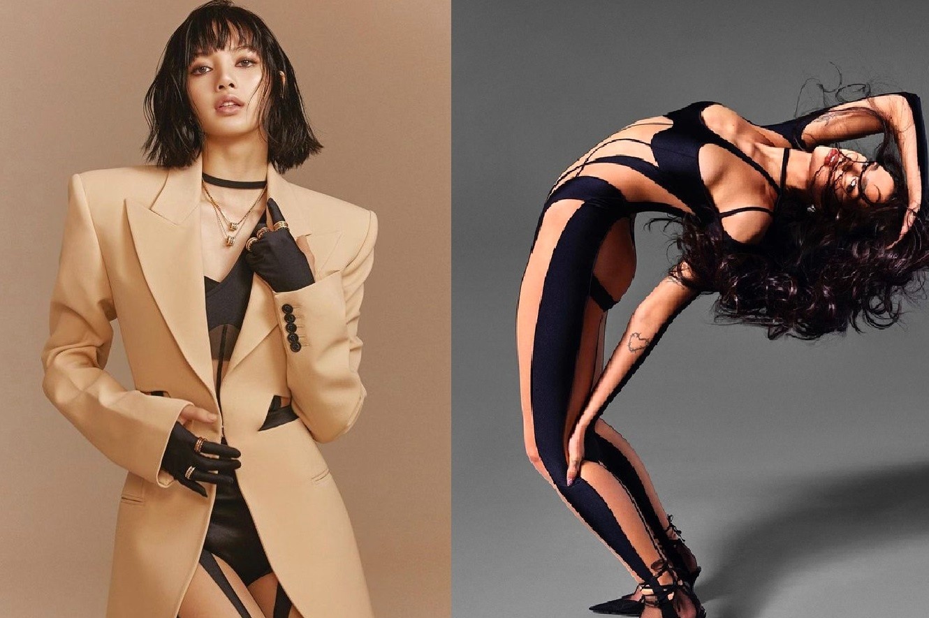 Lisa mac do xuyen thau giong Irina Shayk hinh anh