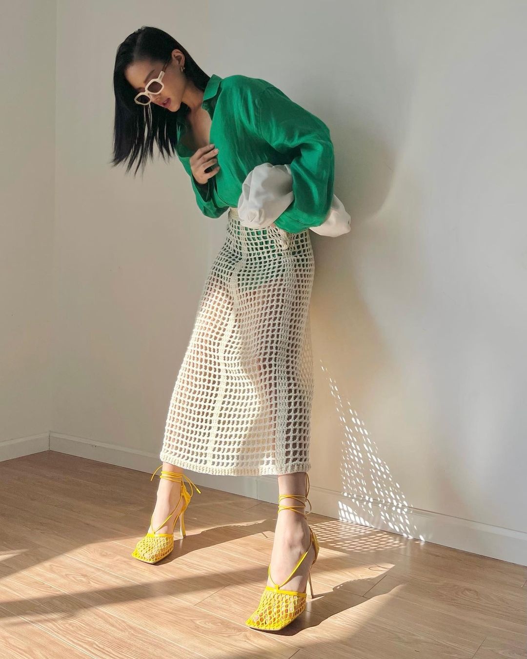 mac mau xanh la anh 6