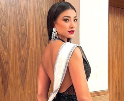 Phong cach cua Kim Duyen tai Miss Universe hinh anh