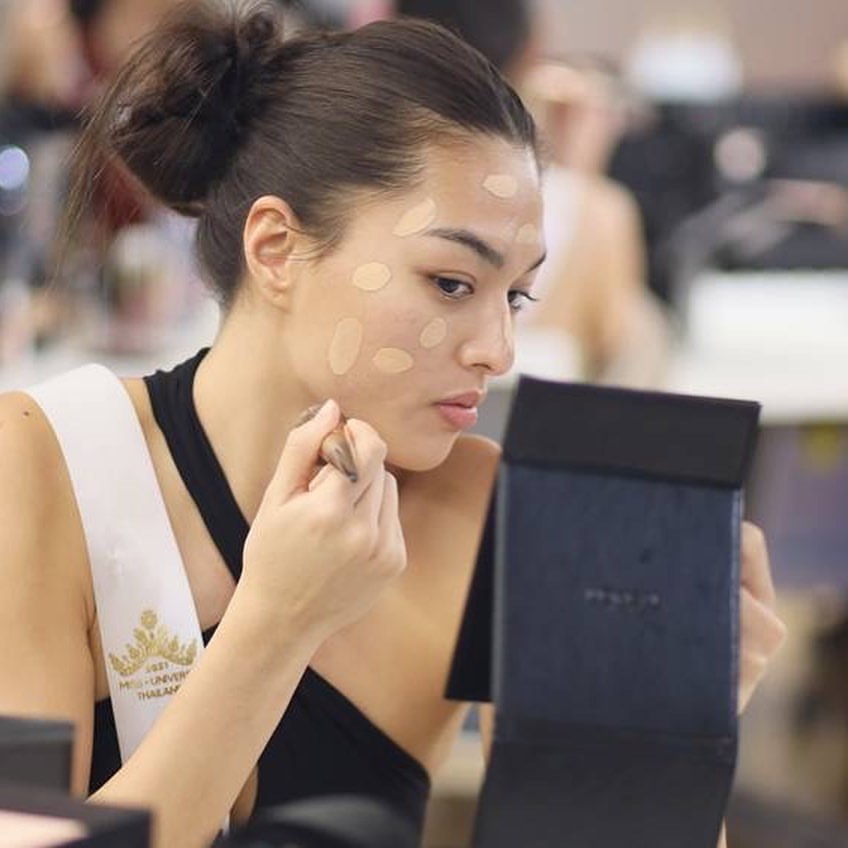 hoa hậu thái lan chăm sóc da ảnh 1 hoa hau thai lan cham soc da anh 1