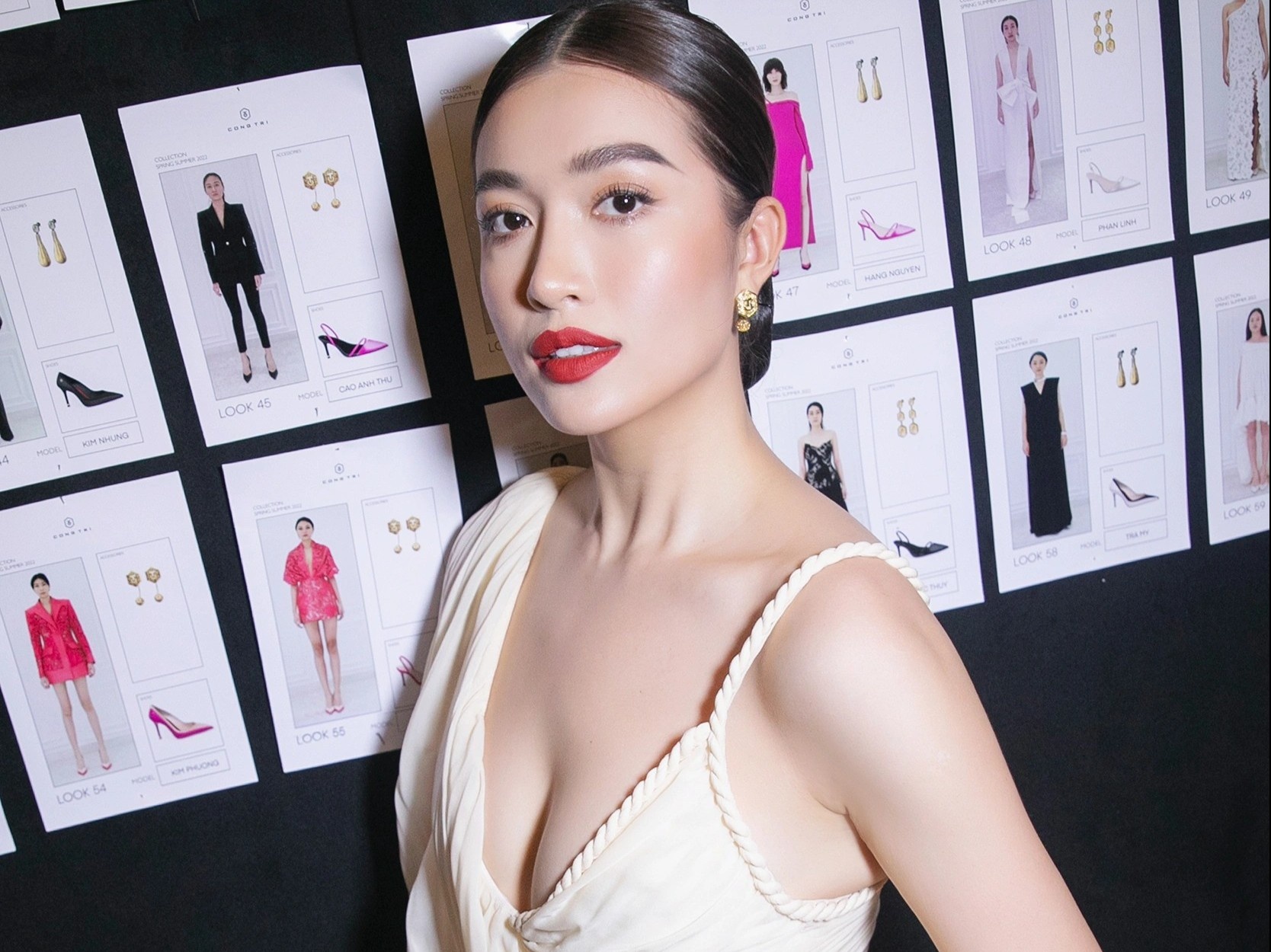 Bua tiec thoi trang cua nha thiet ke Cong Tri hinh anh