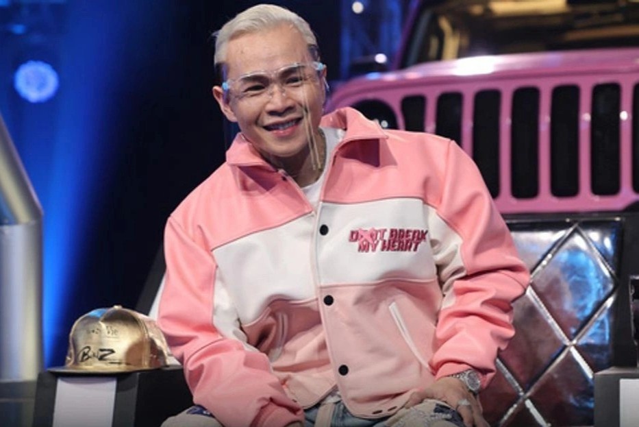 Binz thay doi phong cach o Rap Viet mua hai hinh anh