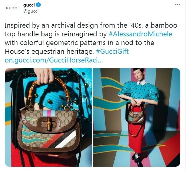 Gucci gay tranh cai anh 1