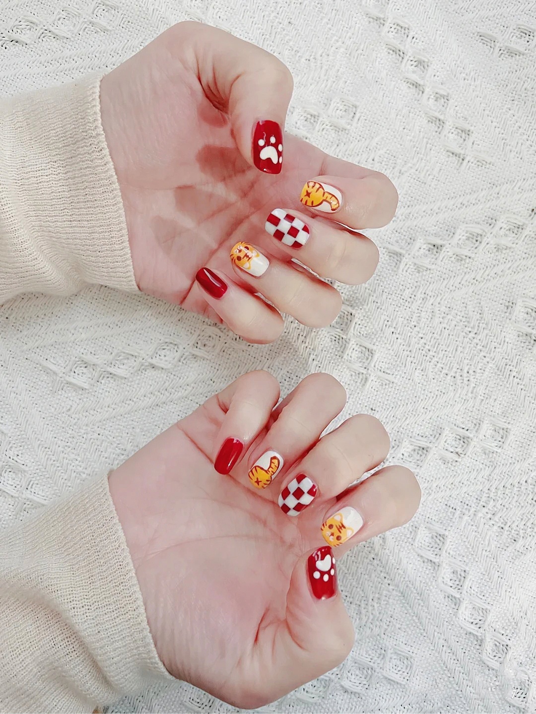 nail cho tết ảnh 3 nail cho tet anh 3