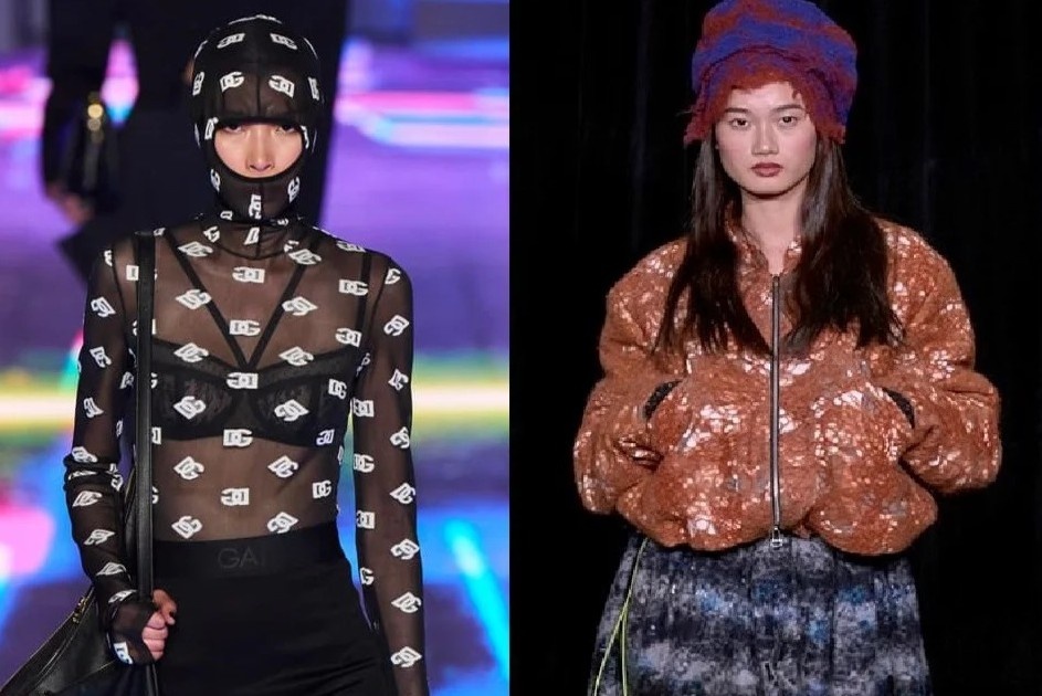 Hai nguoi mau Viet o Tuan le thoi trang Milan hinh anh