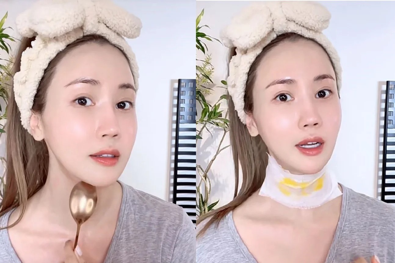 Cach dung thia massage co cua Lee Da Hae hinh anh