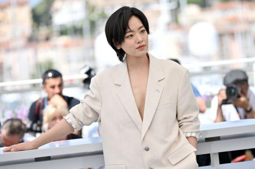 Dien vien Han dien mot khong noi y tai Cannes hinh anh