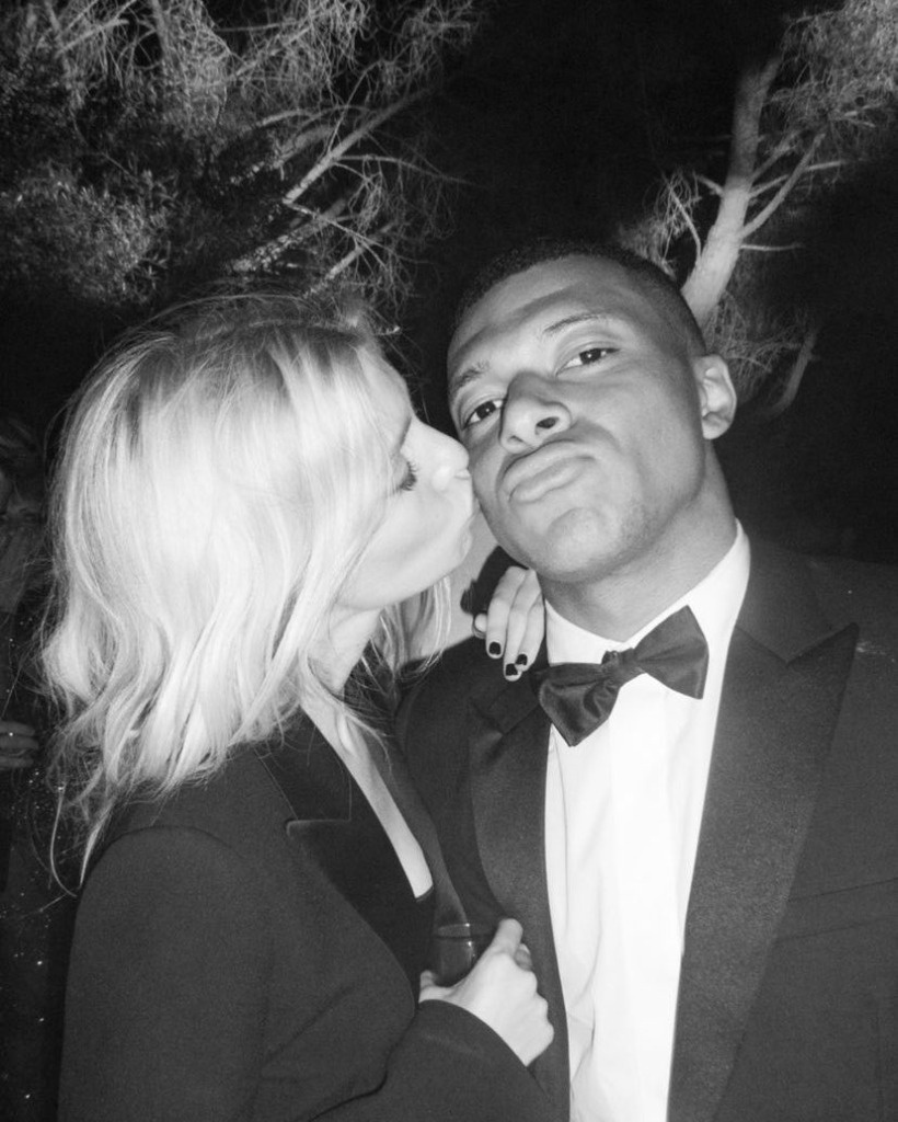 Mbappe hen ho Stella Maxwell anh 1