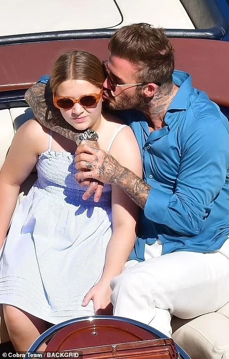 David Beckham va con gai anh 4