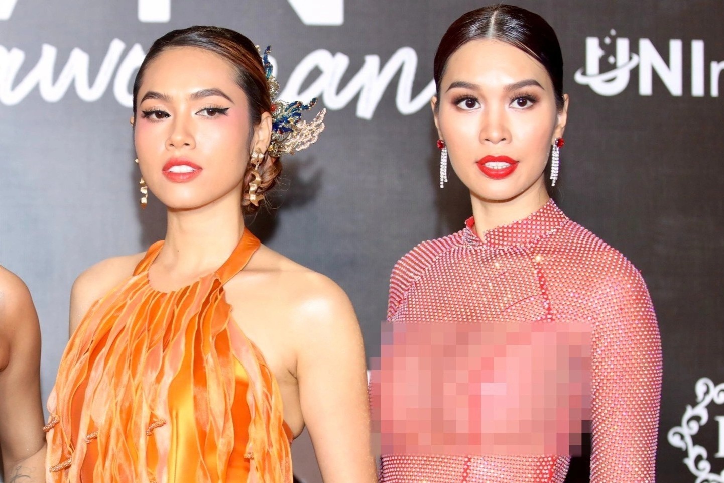 Ha Anh de lo mieng dan vong mot o Hoa hau Hoan vu 2022 hinh anh