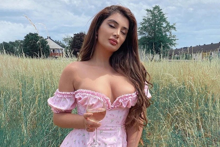 Mot mac do thon nu dong que hinh anh