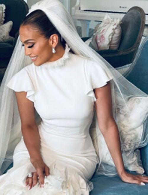 váy cưới Jennifer Lopez ảnh 1 vay cuoi Jennifer Lopez anh 1