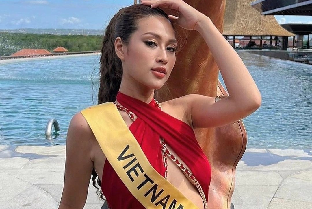 Ly do Doan Thien An khong mac bao nhu Hoa hau Thuy Tien hinh anh