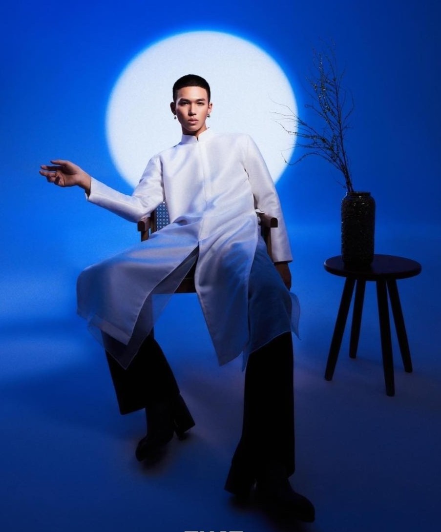 áo dài cho nam ảnh 3 ao dai cho nam anh 3